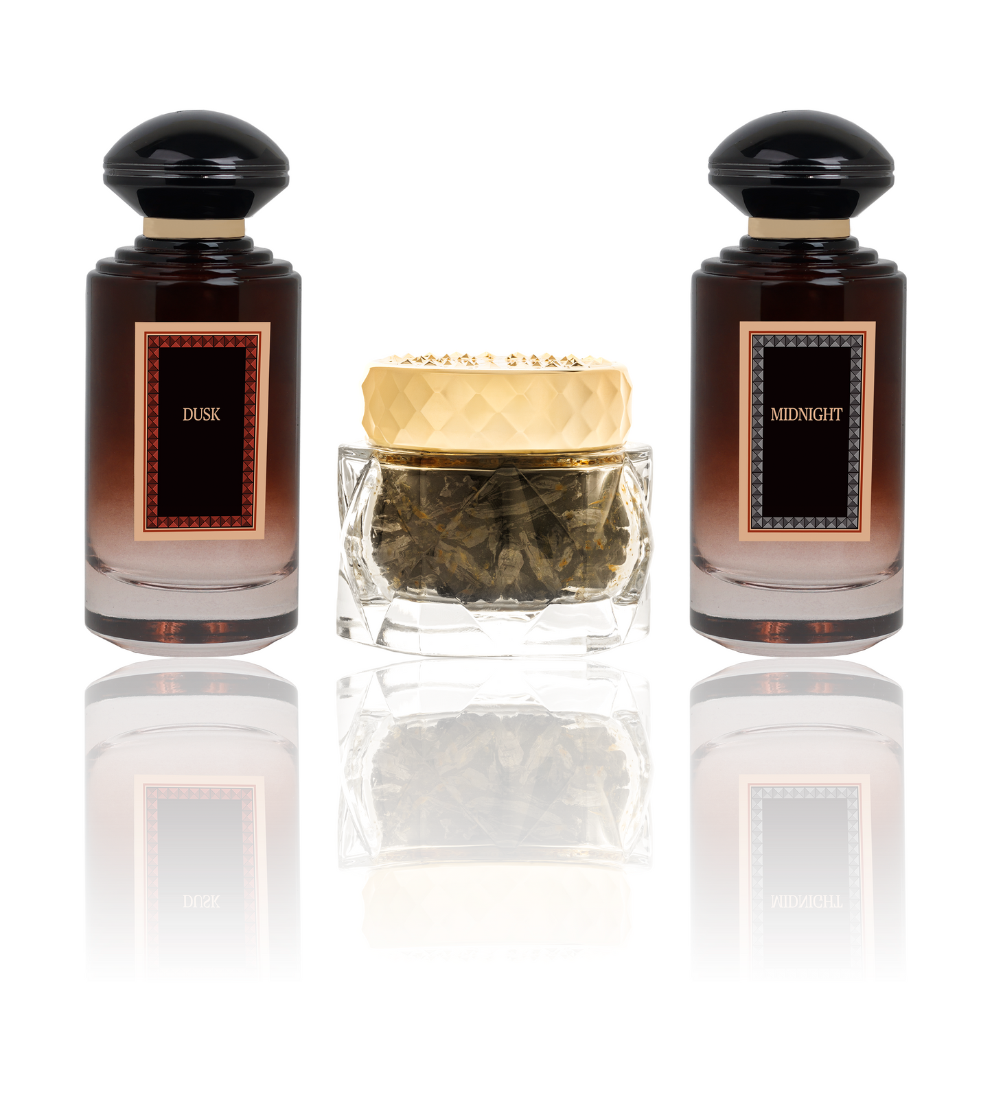 Onyx Collection - For him and her - Perfume Spray Collection - 100 ML & 60 Gram